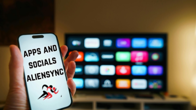 apps and socials aliensync